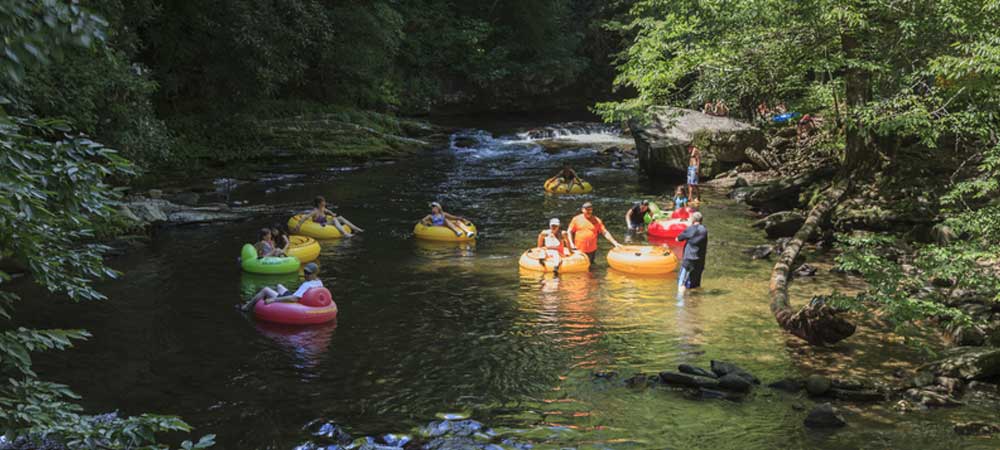 Tubing in Great Smoky Mountains National Park