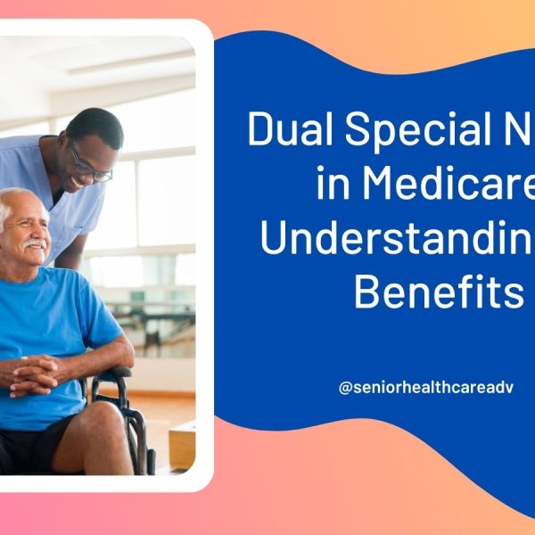 A nurse attentively caring for an individual in a wheelchair, illustrating Medicare's dual special needs.